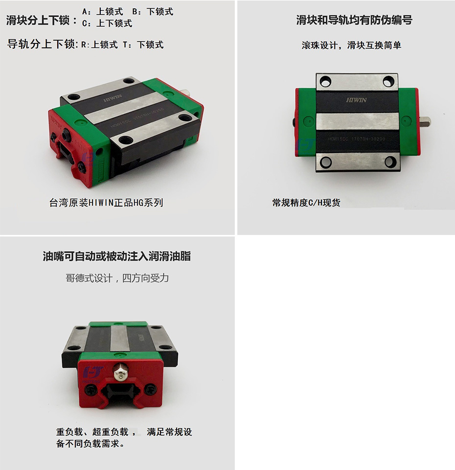 上銀HG系列直線(xiàn)導(dǎo)軌